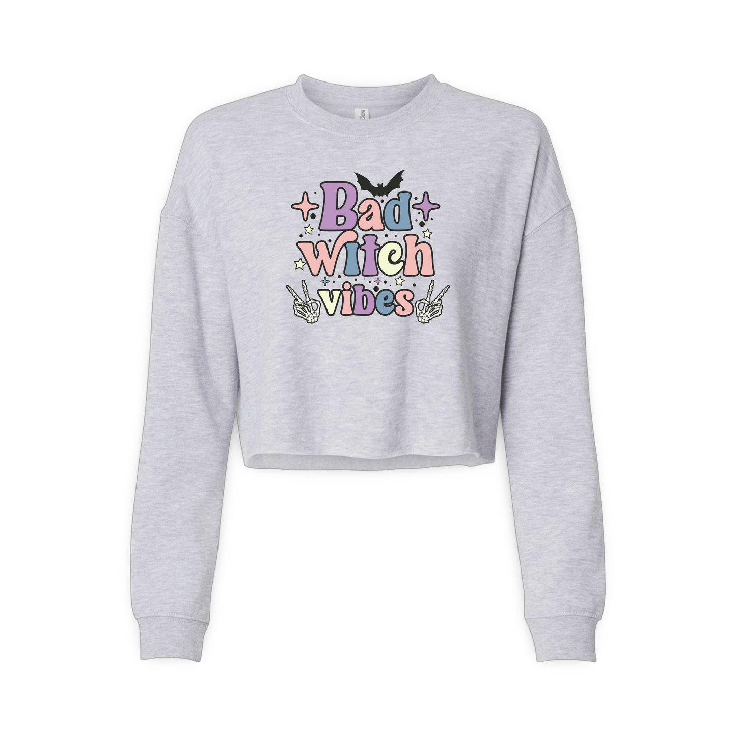 Bad Witch (Ladies Crop Sweatshirt)