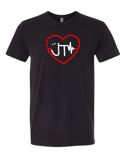 Just Think Heart Beats  (Kids Tee)