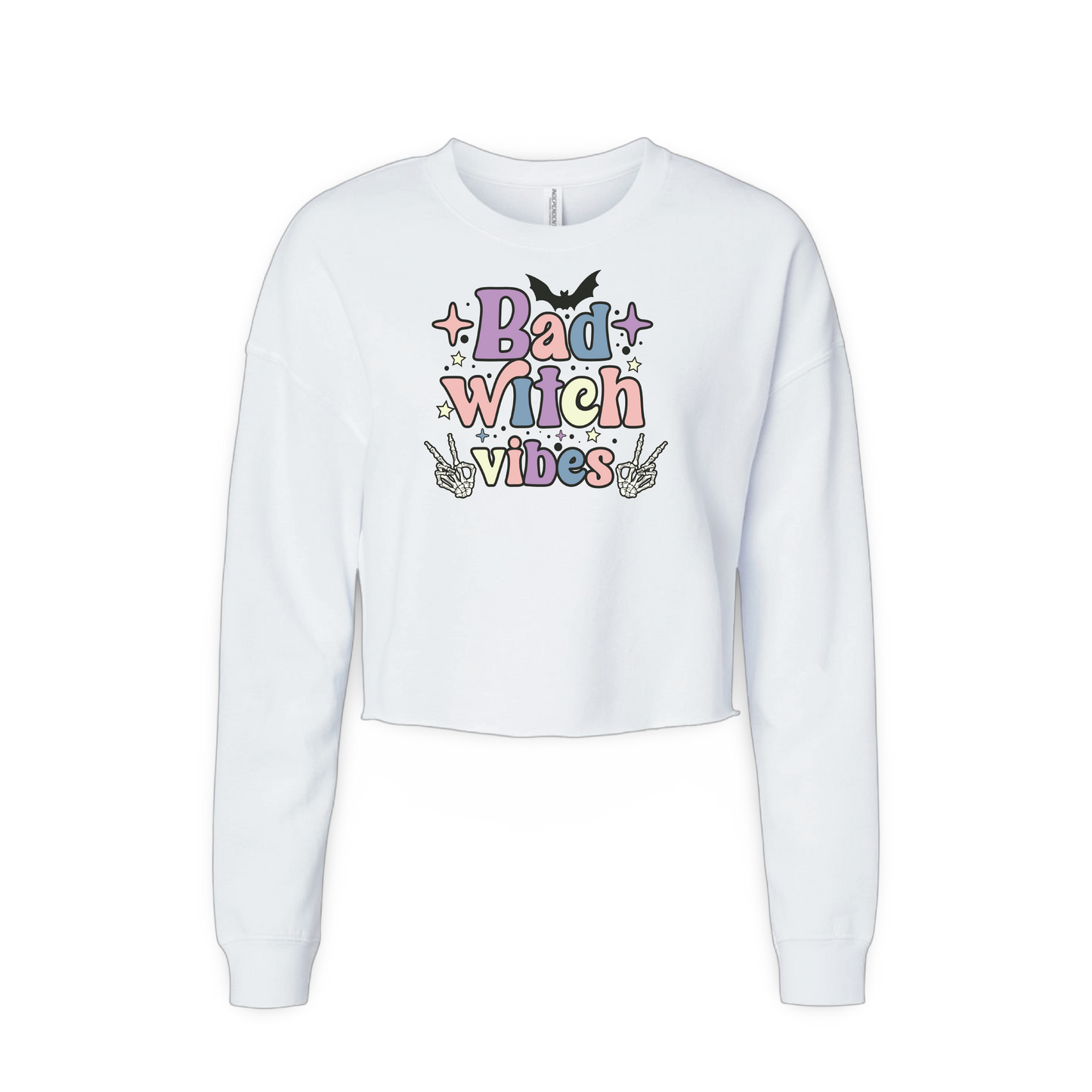 Bad Witch (Ladies Crop Sweatshirt)