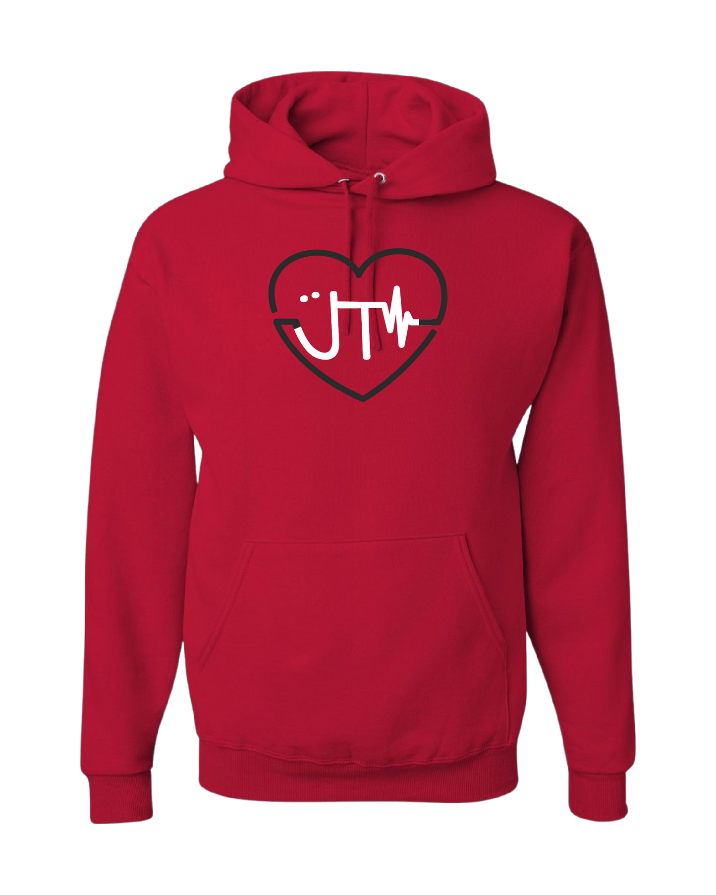 Just Think Heart Beats (Premium Hoodie)