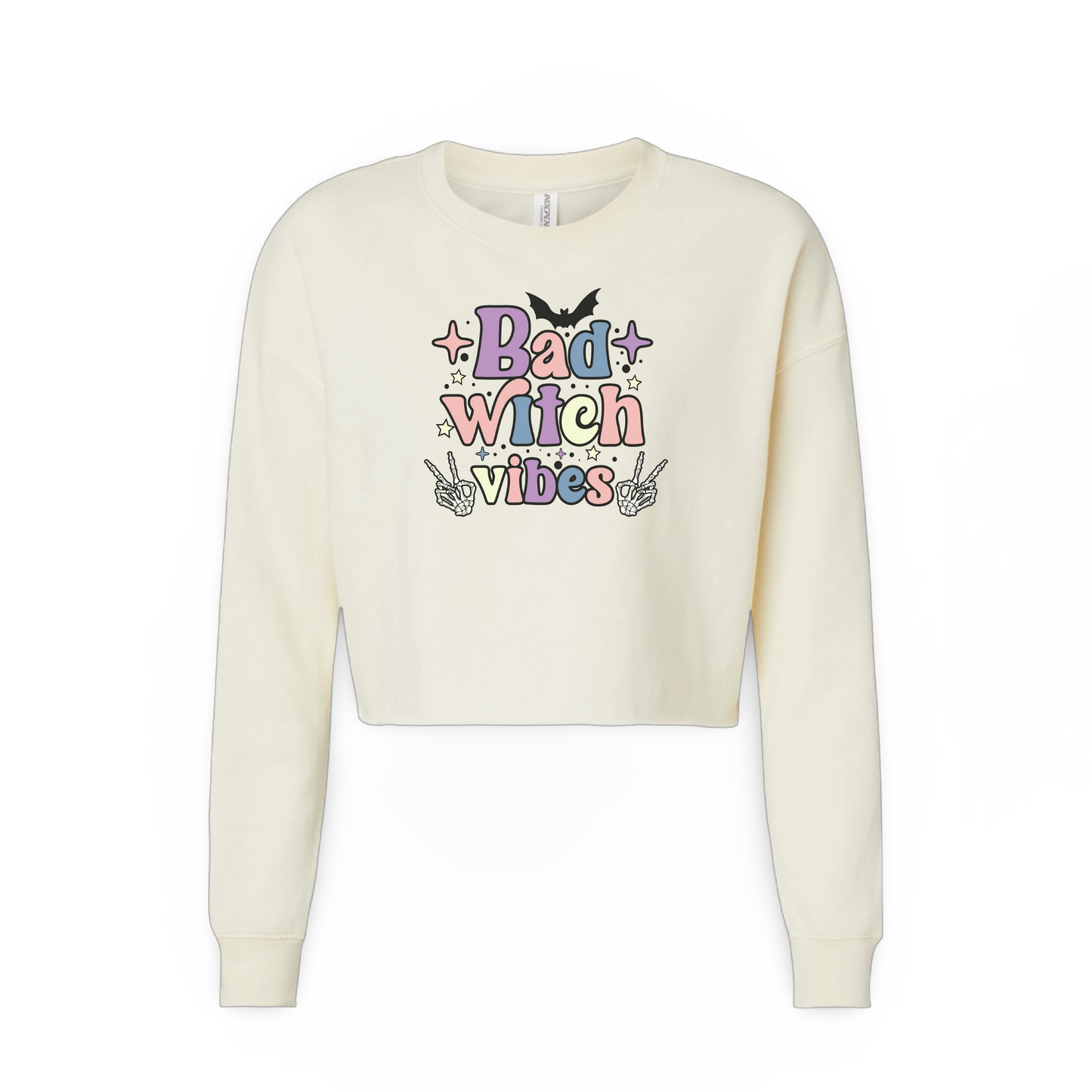 Bad Witch (Ladies Crop Sweatshirt)