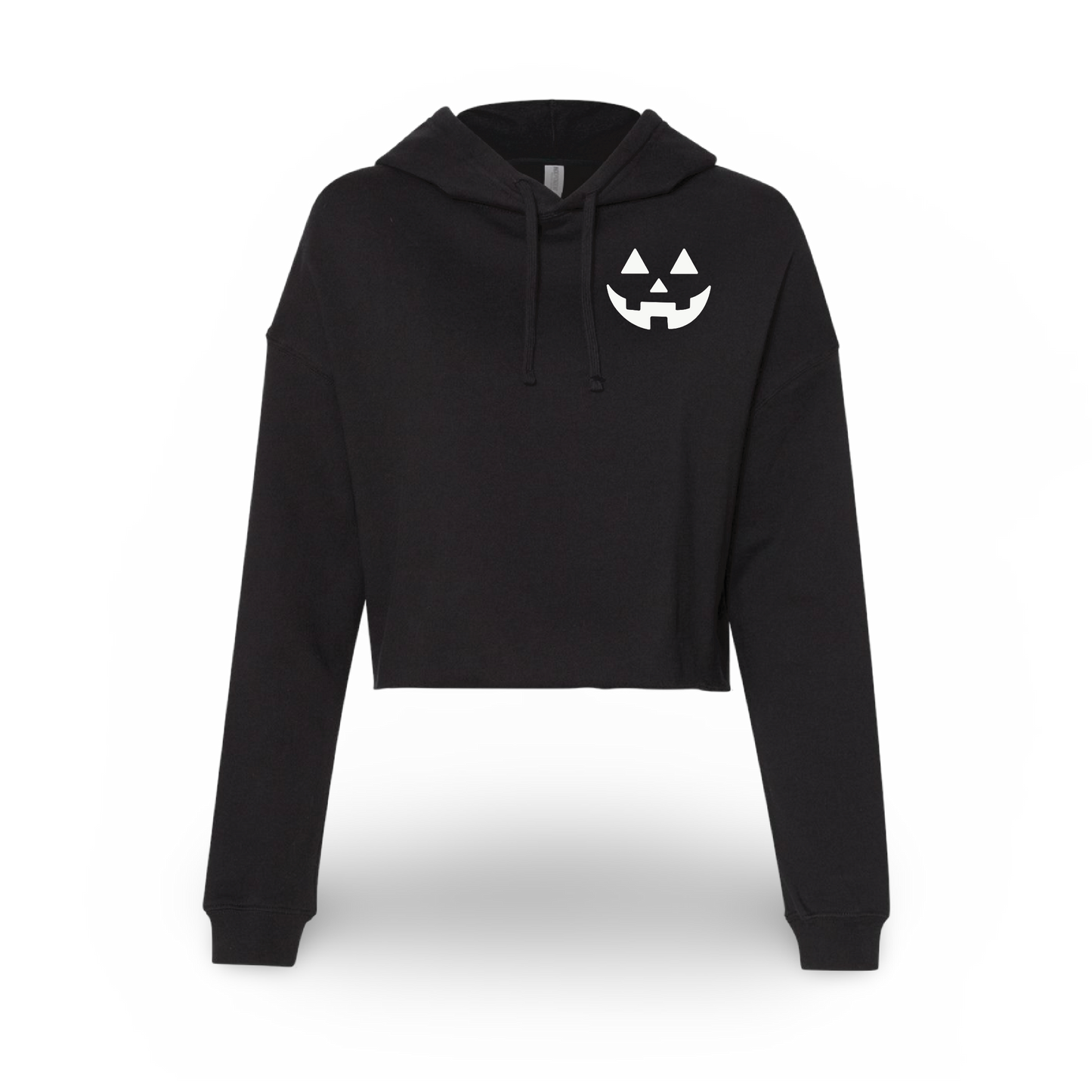 Jack-O'-Lantern (Ladies Crop Sweatshirt)