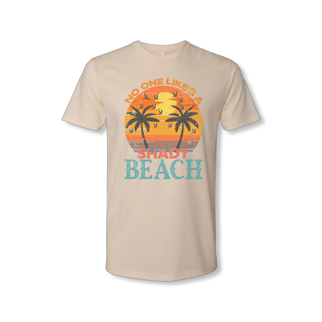 Shady Beaches - FRONT ONLY (Unisex Tee)