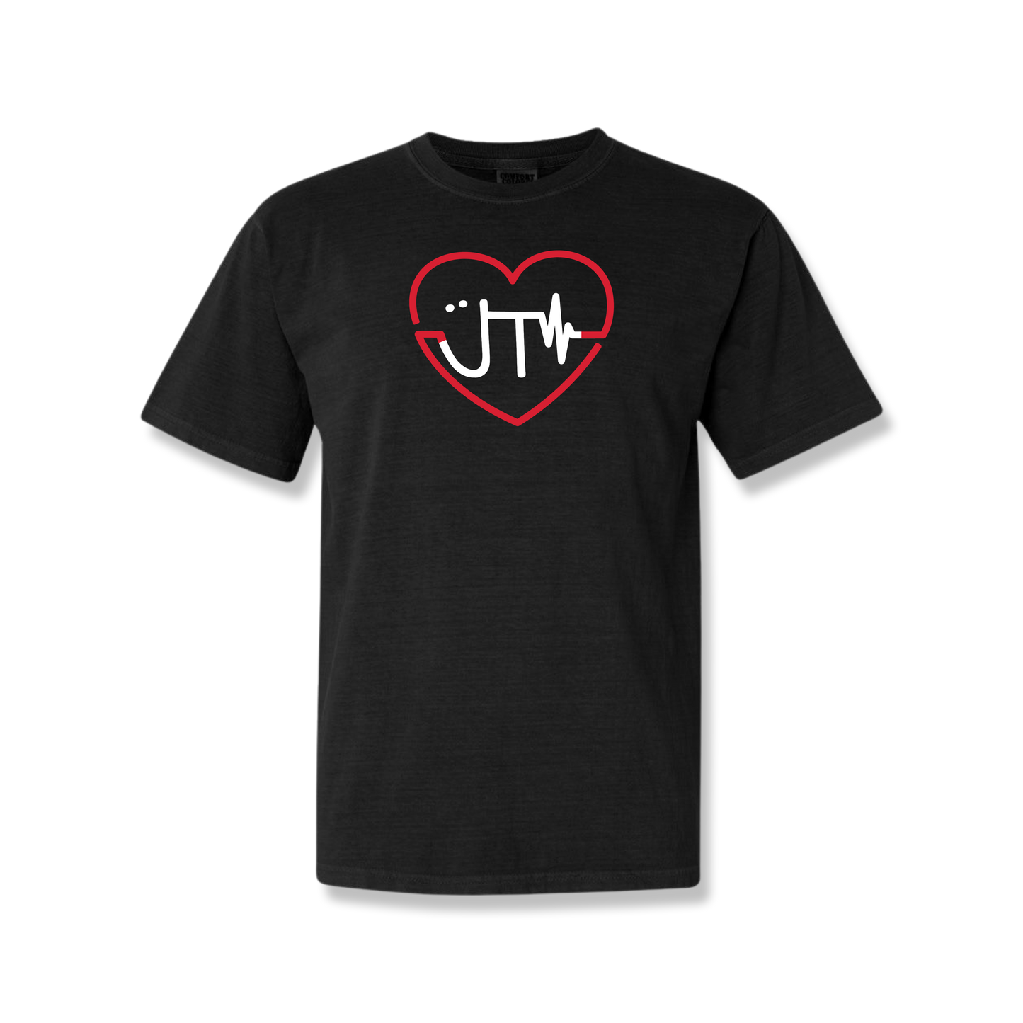 Just Think Heart Beats (Unisex Tee Midweight)