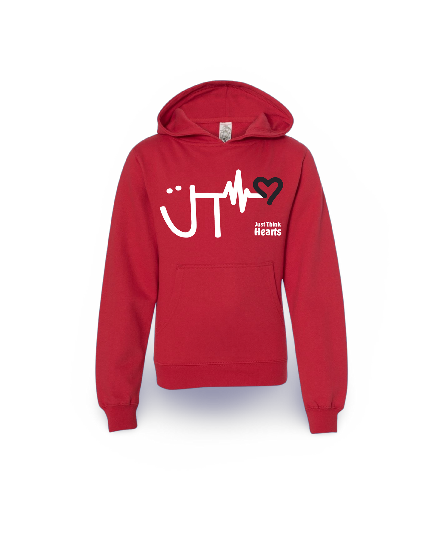 OG Just Think Hearts (Kids Ind Hoodie)