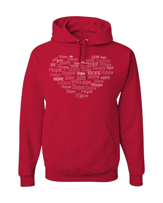 Hope in Hearts (Standard Hoodie)