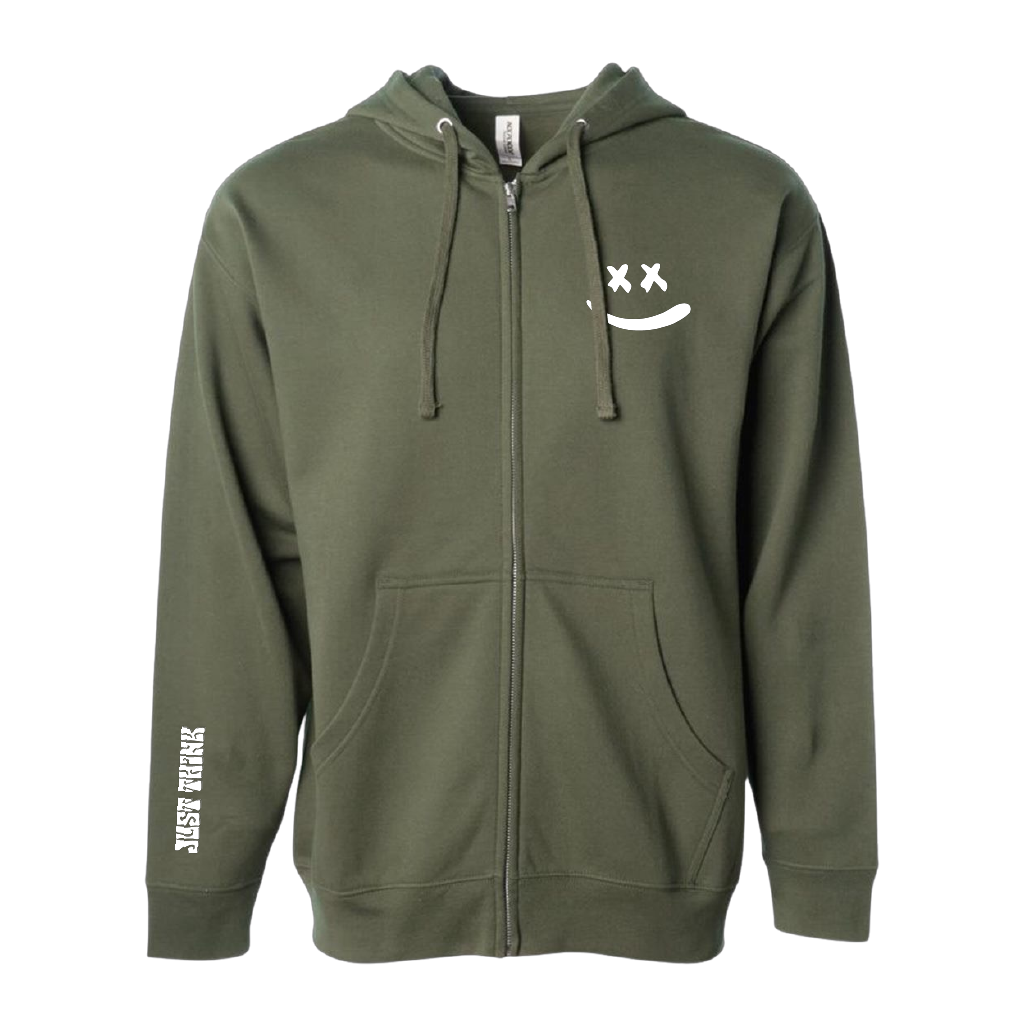 Go Make Someone Smile Zip Hoodie