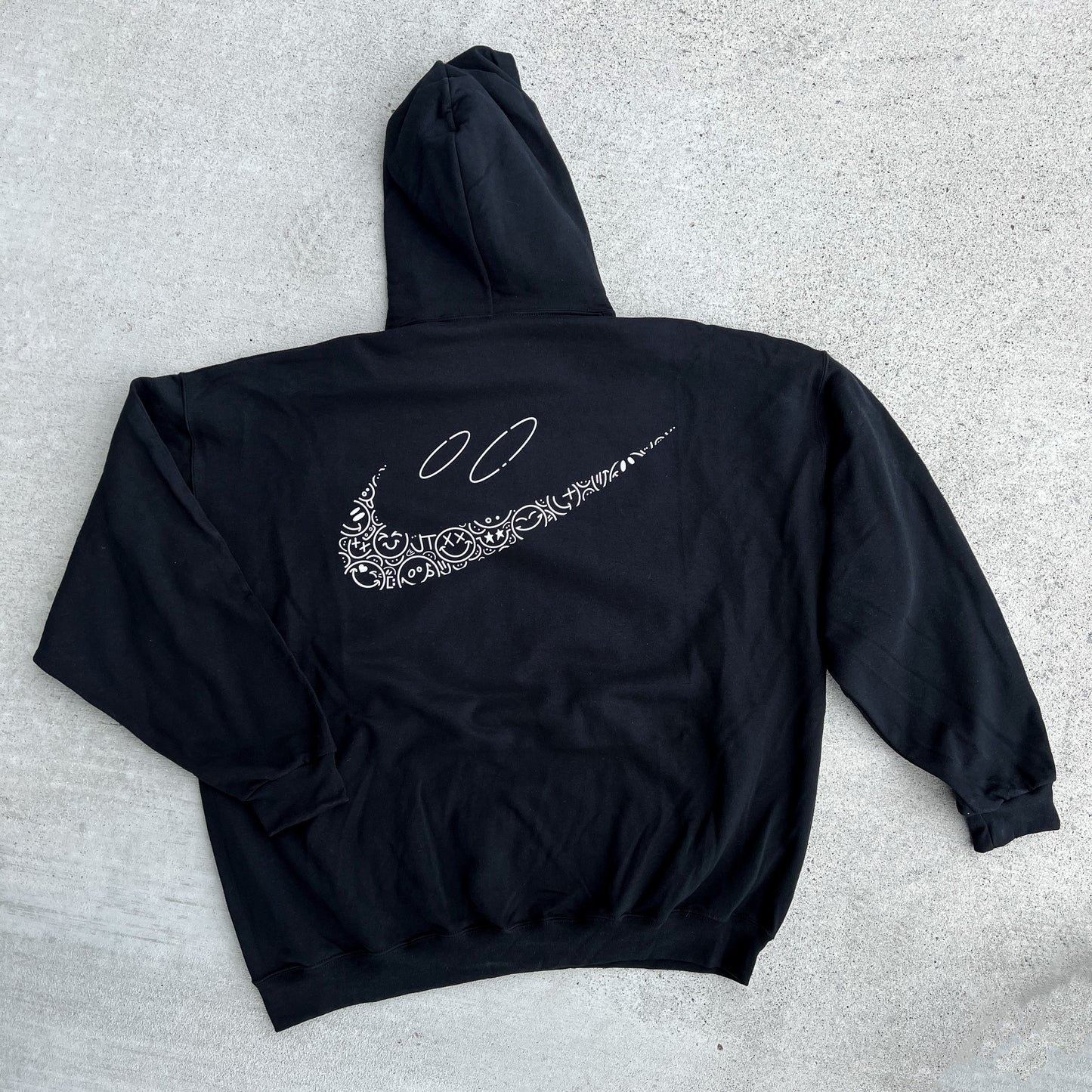 Smile in Perspective (standard hoodie)