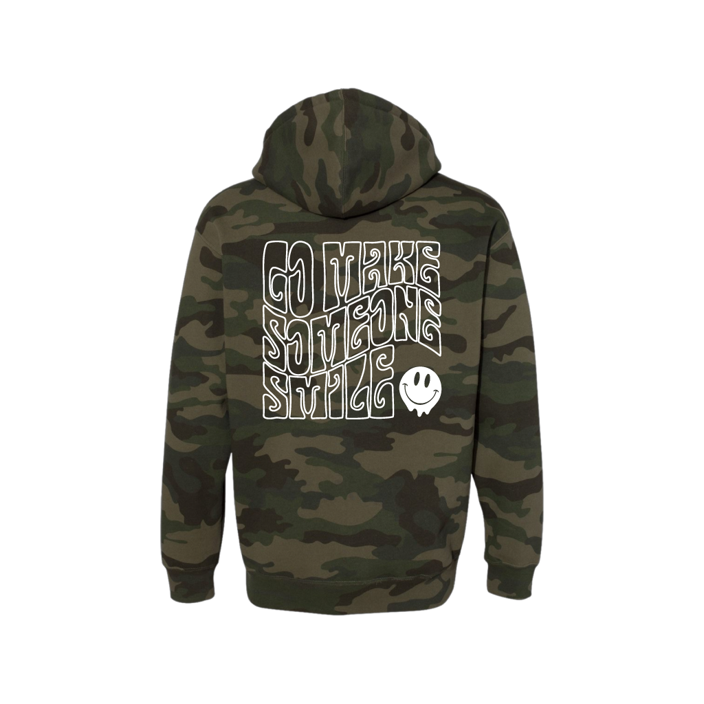 Go Make Someone Smile Zip Hoodie