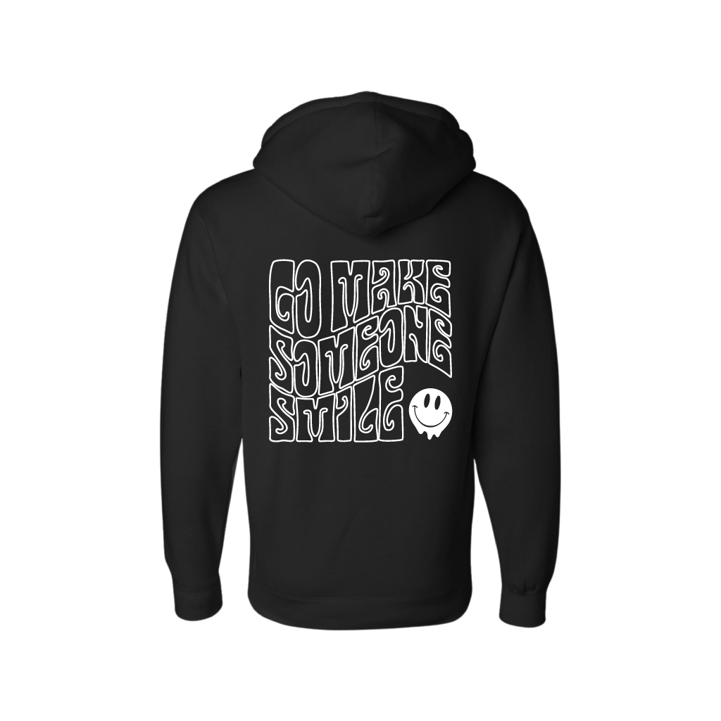 Go Make Someone Smile Zip Hoodie