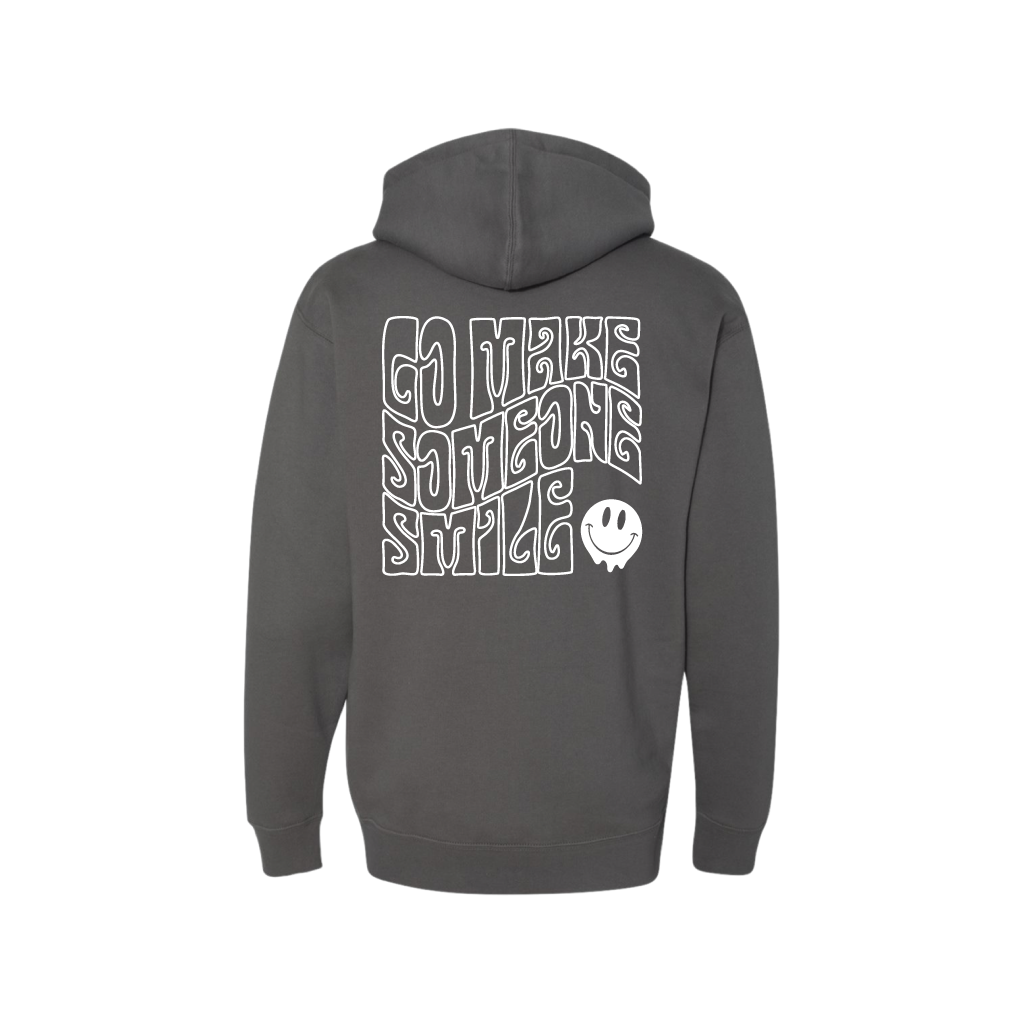 Go Make Someone Smile Zip Hoodie