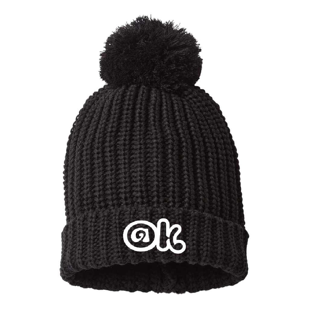 AOK Knitted Pom Beanie