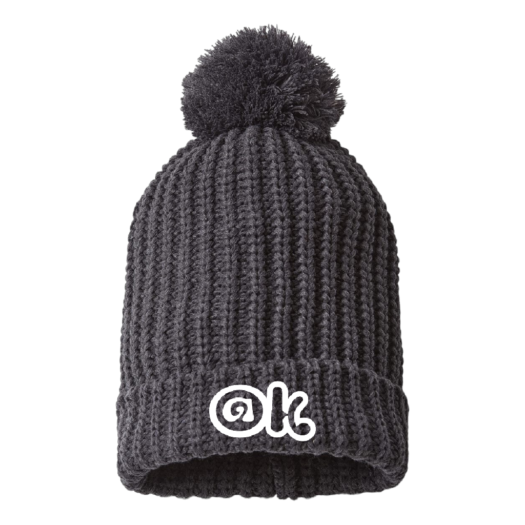AOK Knitted Pom Beanie
