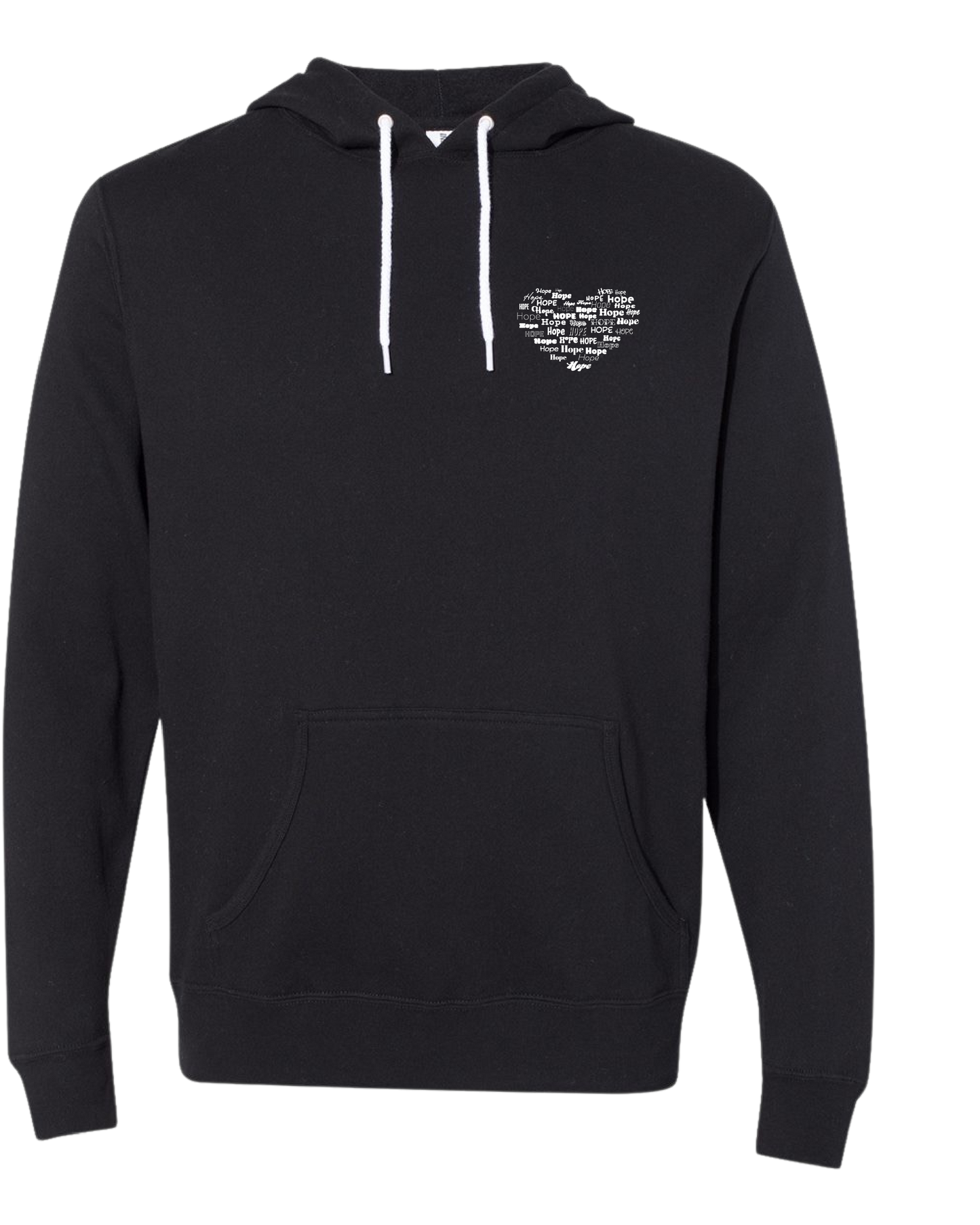 Hope in Hearts (Lightweight Hoodie)