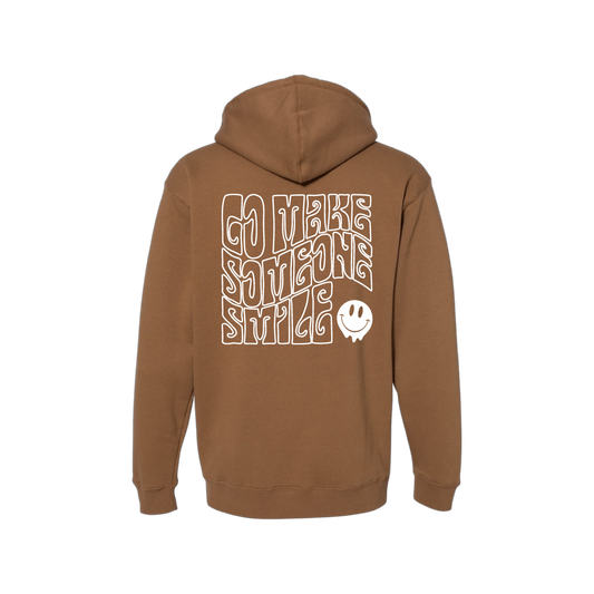 Go Make Someone Smile (Premium Hoodie)