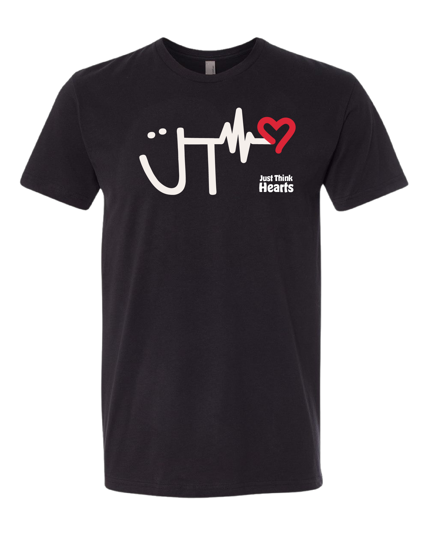 OG Just Think Hearts (Unisex Tee Midweight)