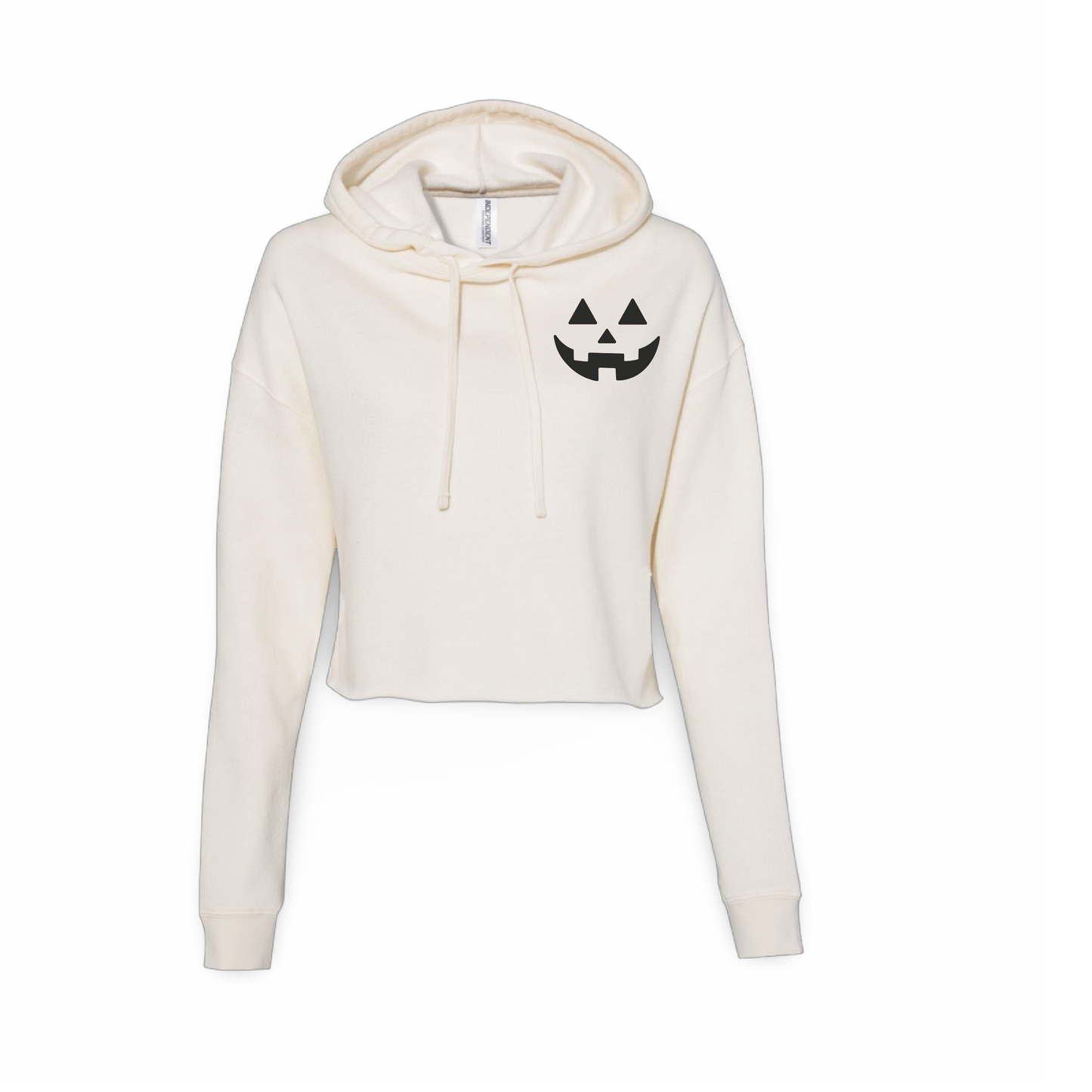 Jack-O'-Lantern (Ladies Crop Sweatshirt)