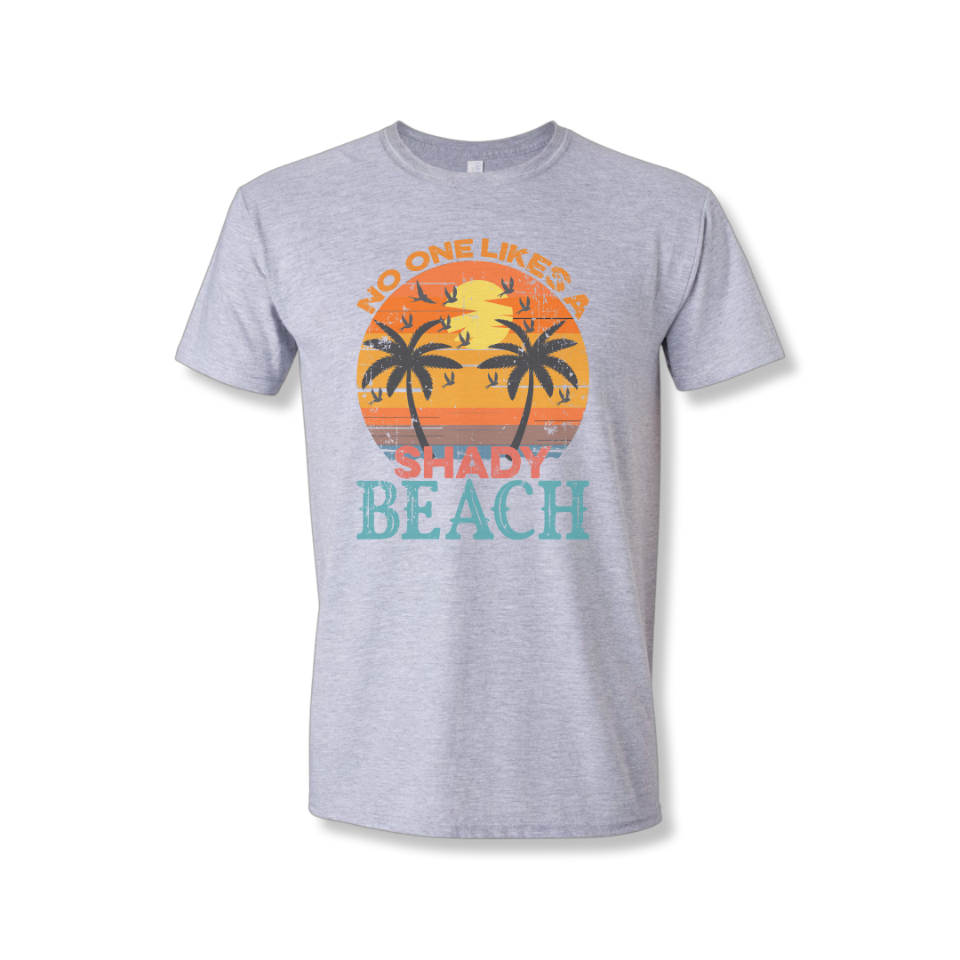 Shady Beaches - FRONT ONLY (Unisex Tee)
