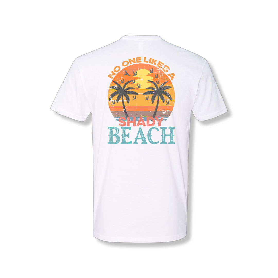 Shady Beaches - FRONT & BACK (Unisex Tee)