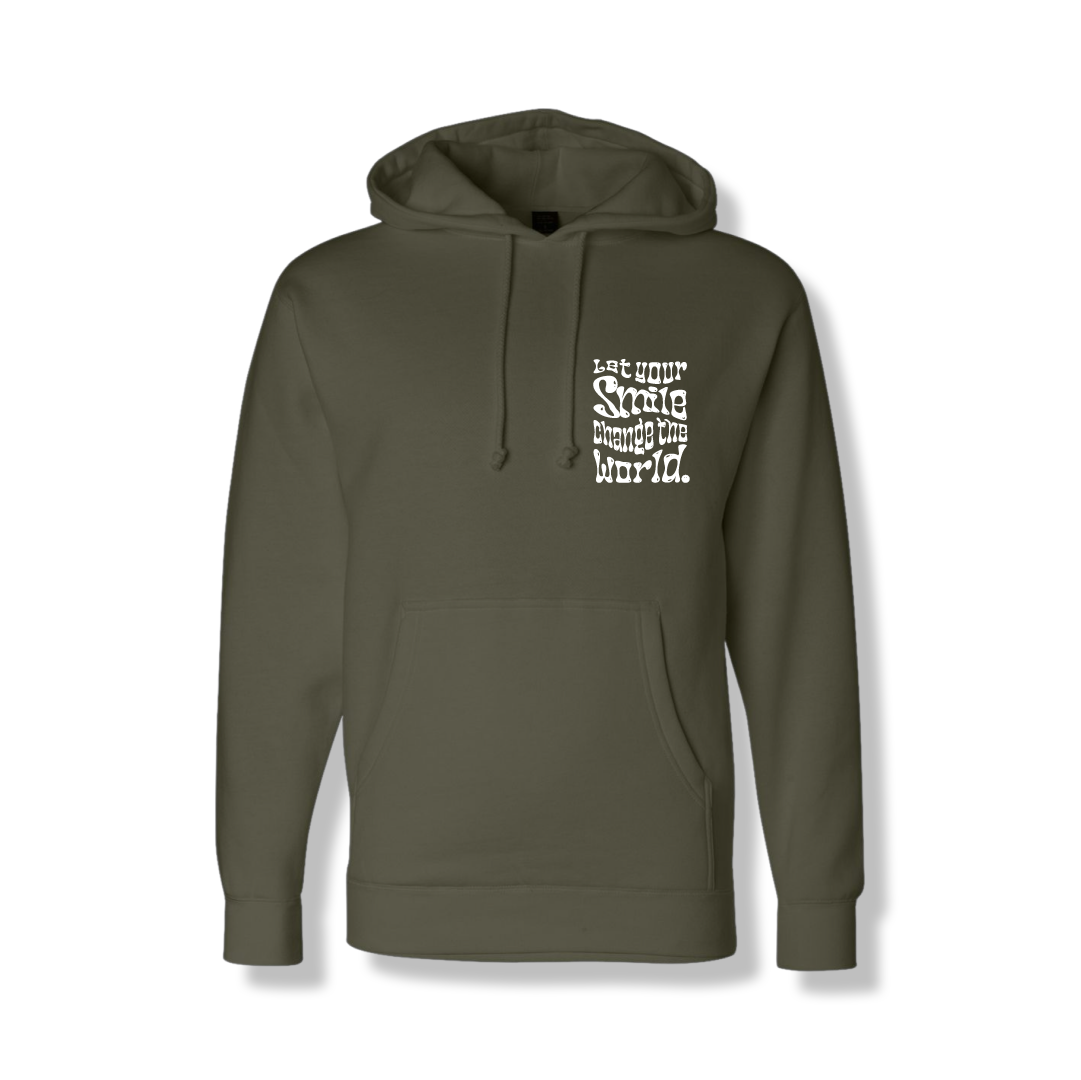 Smiles Change The world (Premium Hoodie)