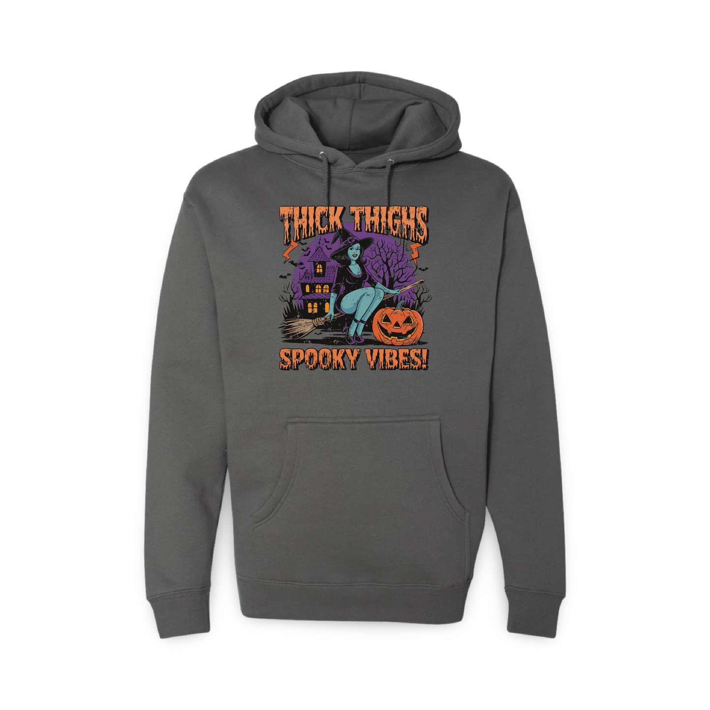 Thick Thighs Spooky Vibes (Sweatshirt)