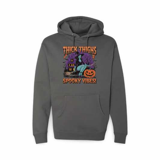 Thick Thighs Spooky Vibes (Sweatshirt)