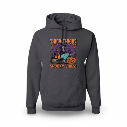 Thick Thighs Spooky Vibes (Sweatshirt)