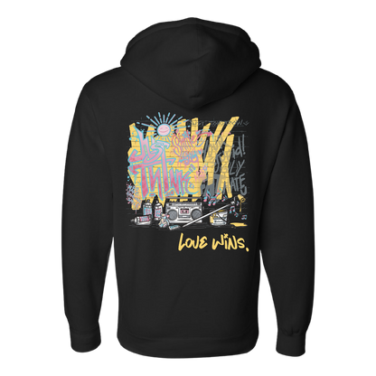 Love Wins :) Premium Hoodie