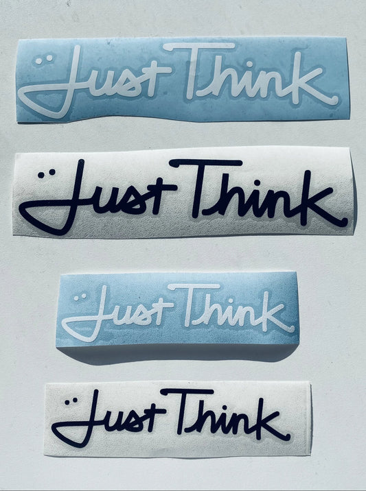 Sticker Just Think 2.0